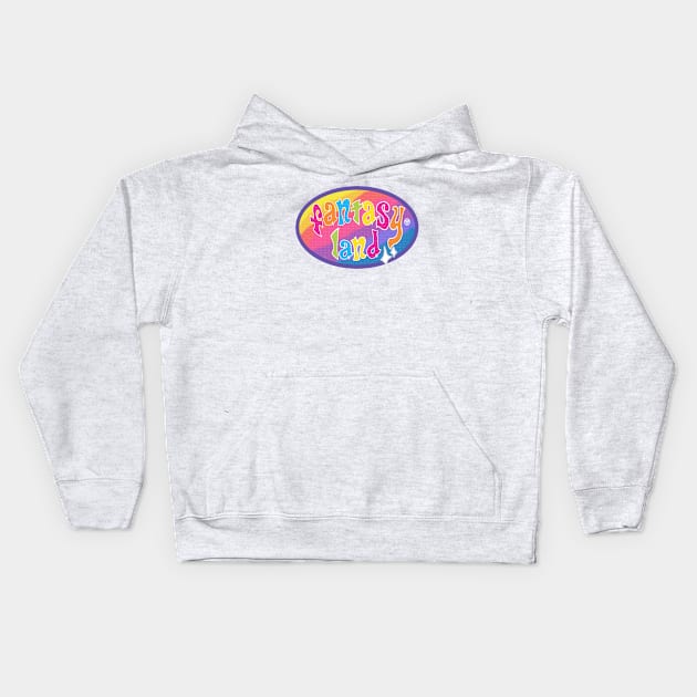 Fantasy Land Kids Hoodie by TreyLemons